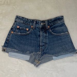 Zara jean shorts